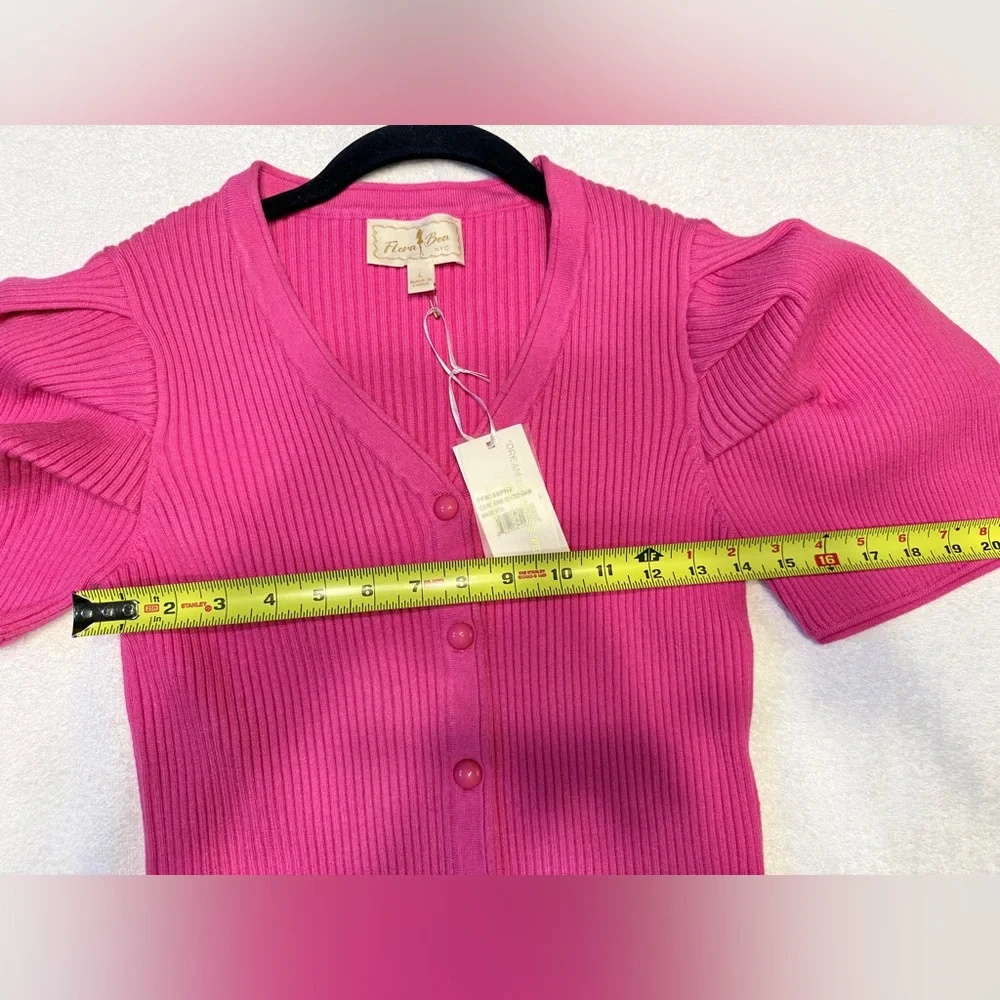 Flora Bea Pink Sweater - Picture 6 of 7